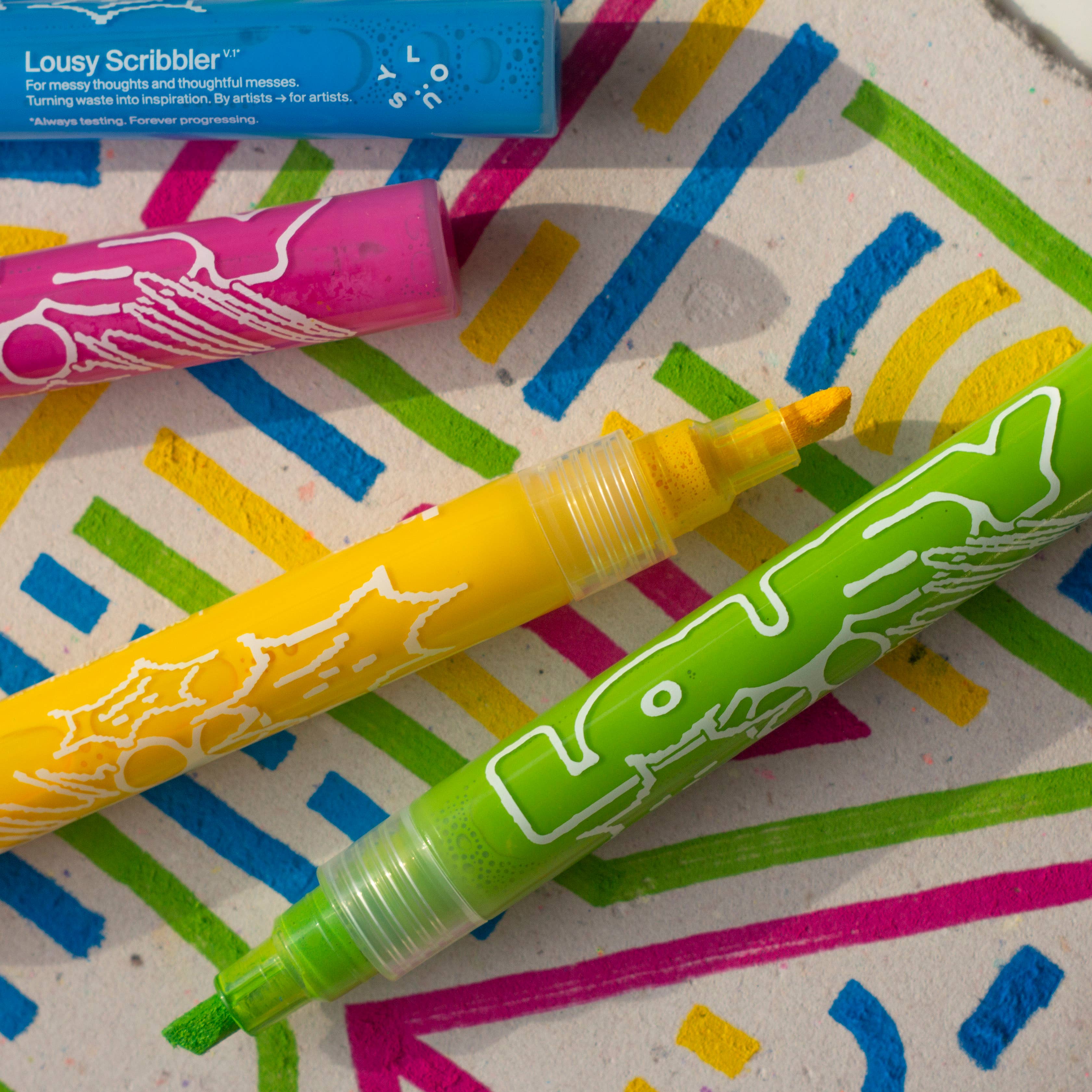 LOUSY - Wholesale Marker - Lousy Scribbler — Sustainable Refillable Markers14