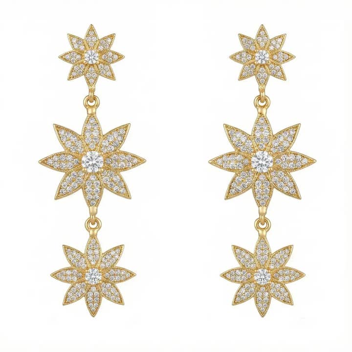 Andalusische Shine-Ohrringe für den Großhandel von ACUS