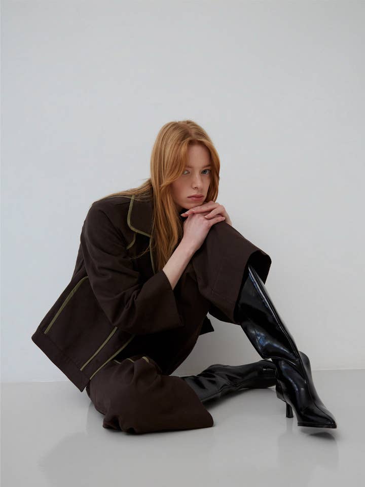 CARMEN SAYS - Wholesale Jeans - Women's - Cityscape Brown Denim Jeans6