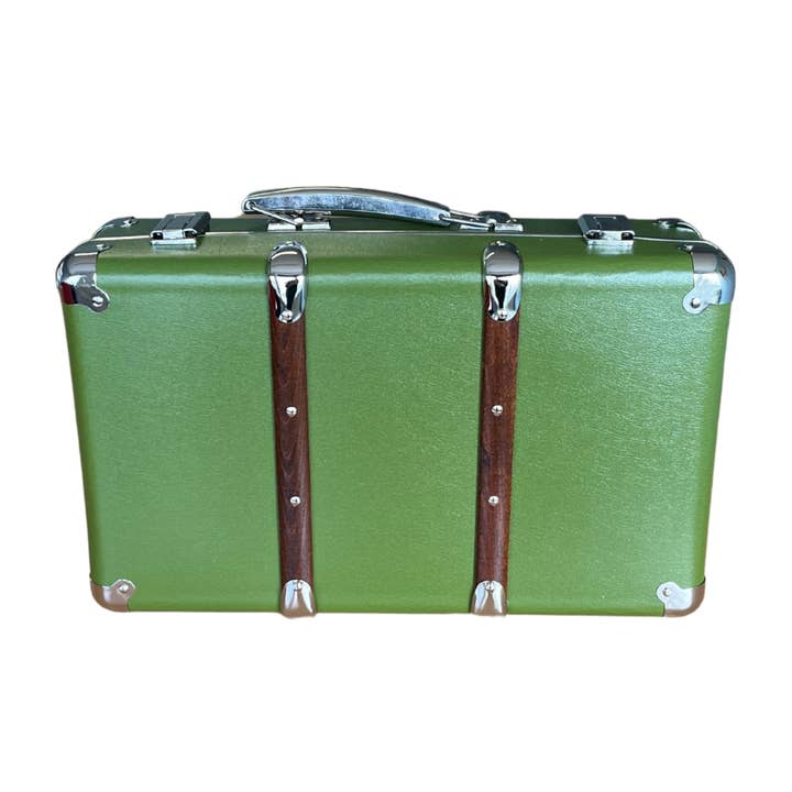 Kinderkoffertjes.nl - Wholesale Luggage - Suitcase 40 cm OLIVE GREEN2