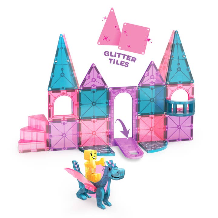 Magna-Tiles - Wholesale Building Set - Kids - Magna-Tiles Castle 25-Piece Set