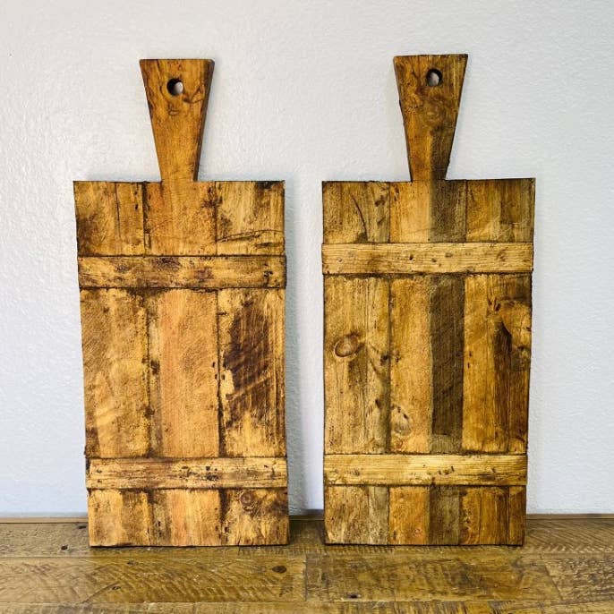 Decorative Cutting Board, Handmade - 6.5 for wholesale by Rustic Farm