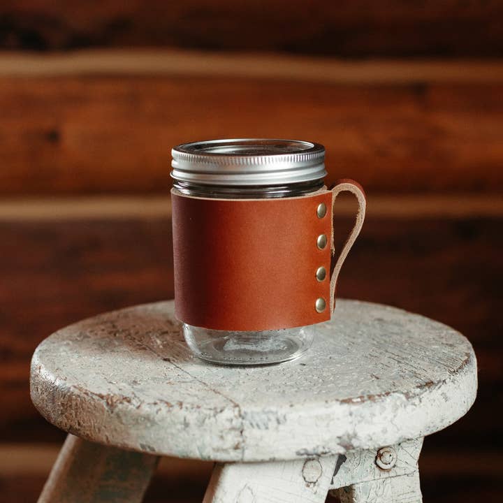 Crossbow Leather - Wholesale Coffee mug - WHOLESALE MASON JAR MUG14