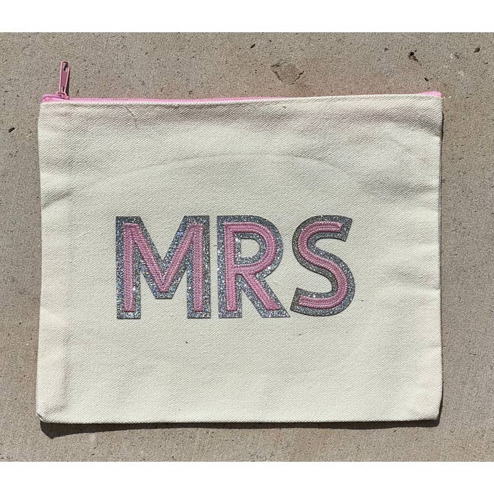 Dilworth Road – wholesale Sminkväska – Zip Canvas Wifey Fru Brud L ❤️ PS Resor Kosmetisk Väska