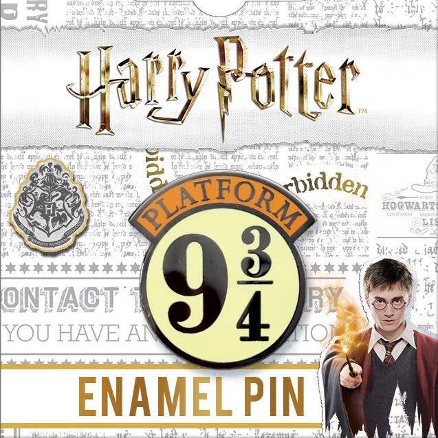 Harry Potter 9 3 4 Enamel Pins for wholesale by Ata-Boy