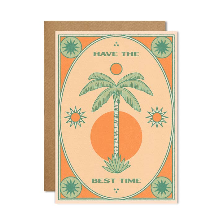 cai & jo USA - Wholesale Everyday Greeting Card - Have the Best Time Card0