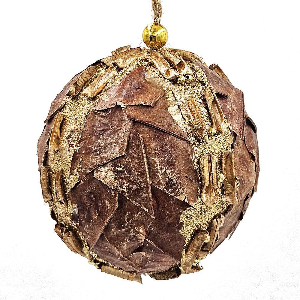 A&B Home Group Inc. – Engroshandel Pynt – D4,3" Bold - Brun/Guld4