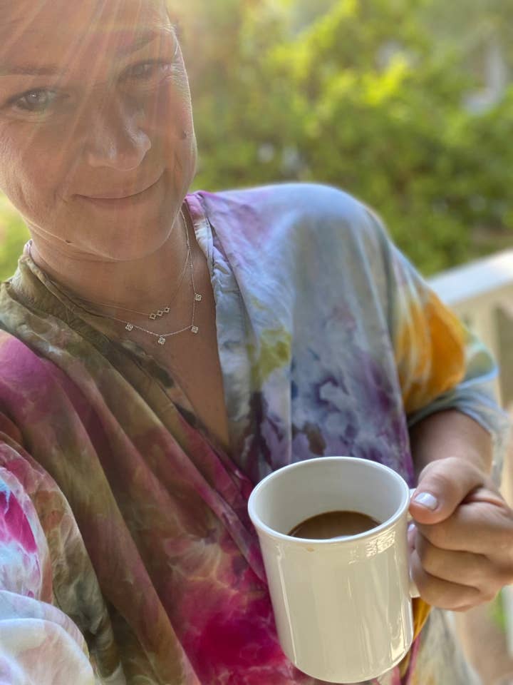 Lang Kimono kåbe for engroshandel hos Just About Dyed