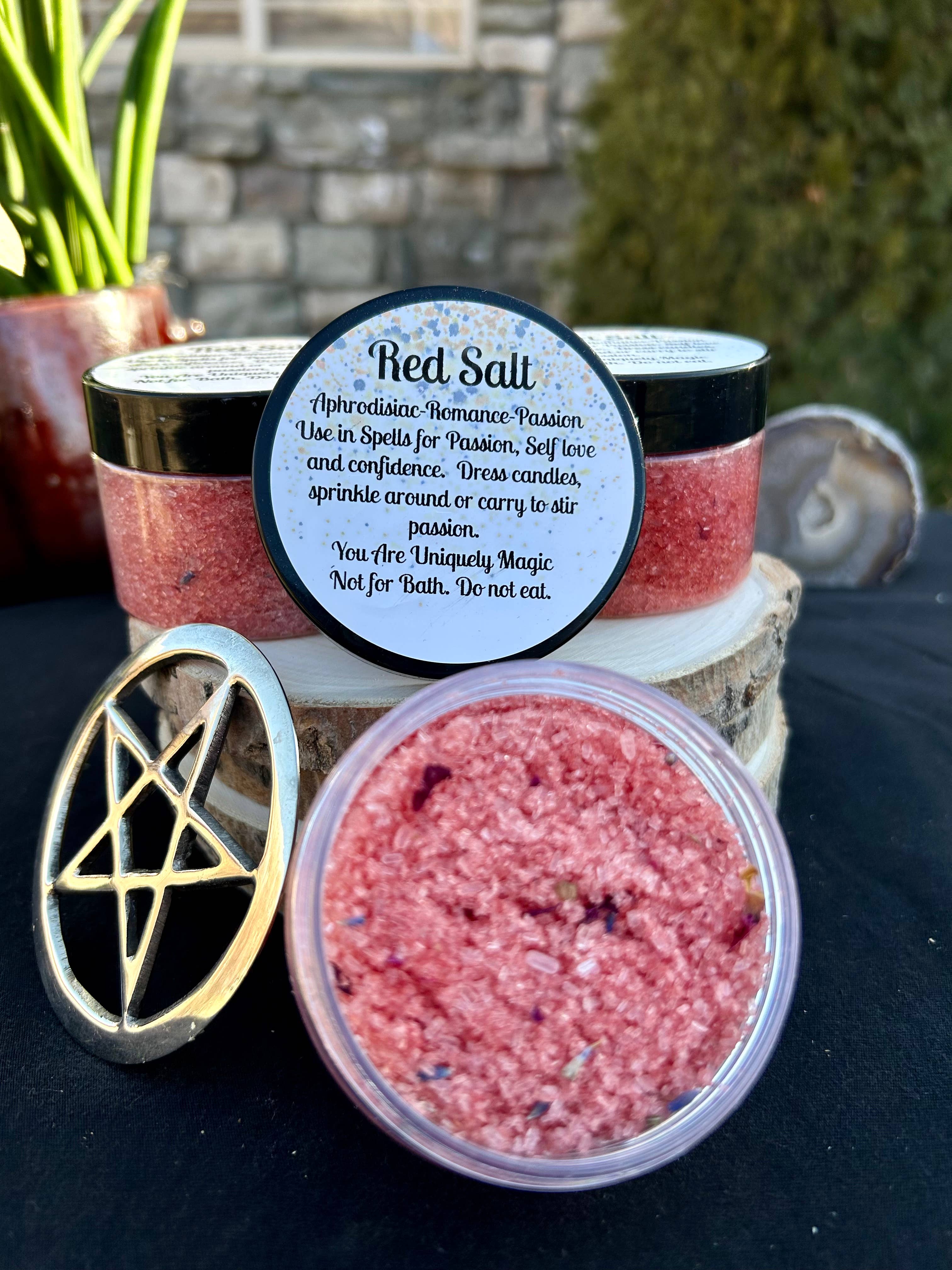 You Are Uniquely Magic - Wholesale Meditation Supplies - Red Witches Salt-Passion and Love 5oz4