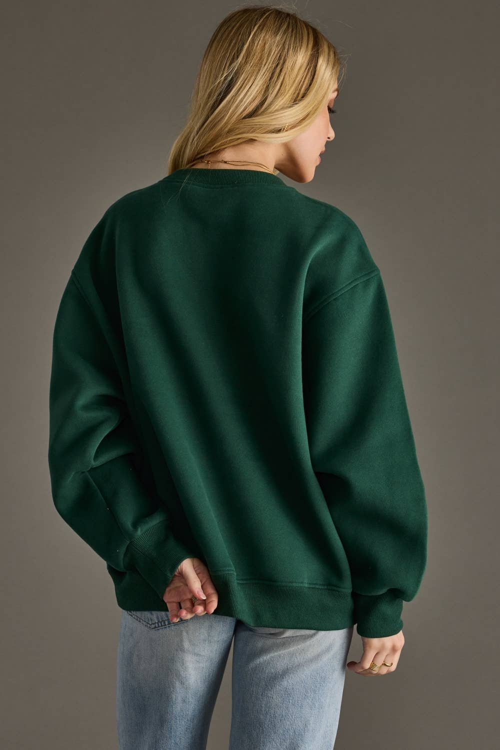 Panache Apparel Co. - Wholesale Graphic Sweatshirt - Women's - Green Game Day Sweatshirt3