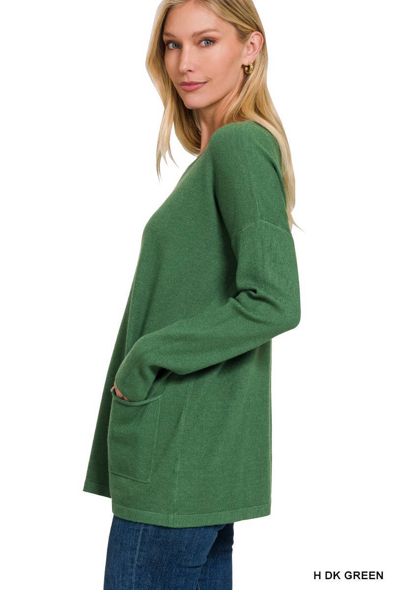 Vanilla Monkey – wholesale Tunikatröja - Dam – Viskos Frontfickor Tröja12