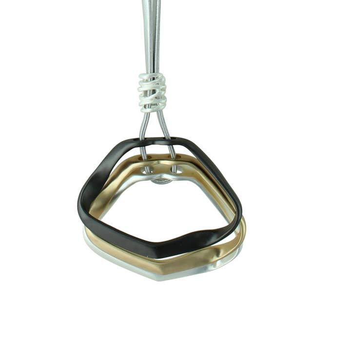 Tri Color Modern Necklace for wholesale by Takobia