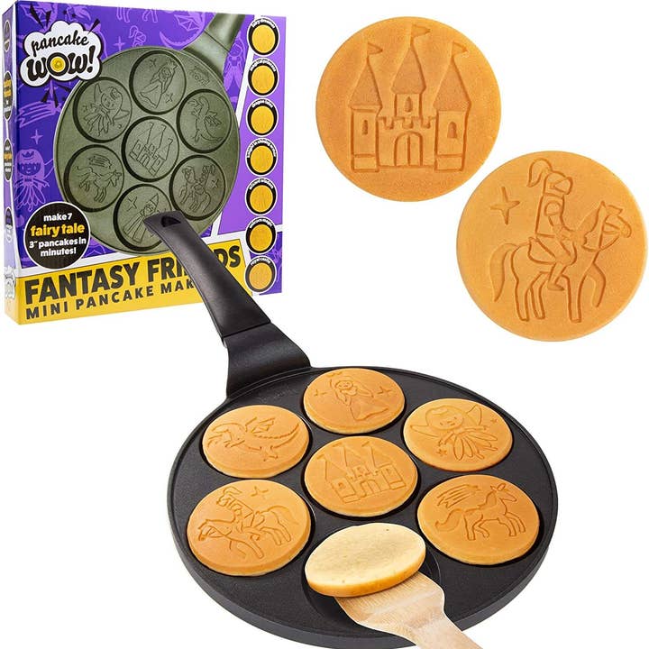 Pancake Wow! Fantasy Friends Pancake Pan - Makes 7 for wholesale by Waffle Wow