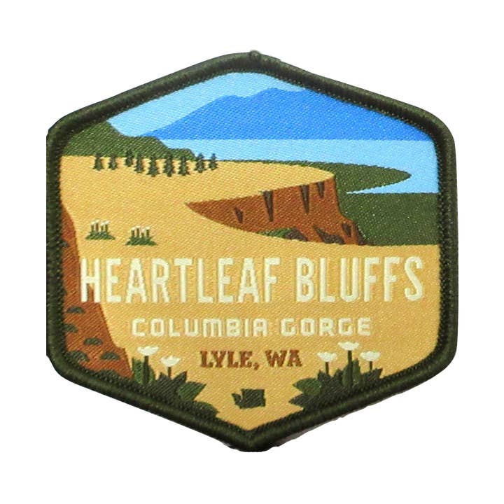 Heartleaf Bluffs 2.5" Patch for wholesale by Patchmarks