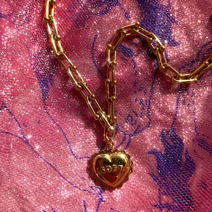 ReesaBoBeesa - Wholesale Pendant/Charm Necklace - Soft Heart Chain Necklace1