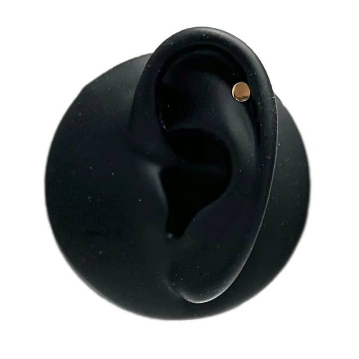 Zahav Jewelry - Wholesale Stud/post earrings - 10kt Solid Gold Helix, Tragus, Cartilage Earring3