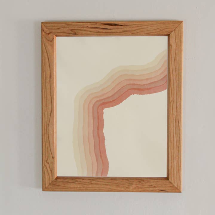 Coastal Vibes Red 11x14" Art Print for wholesale by Stillbay Home Goods