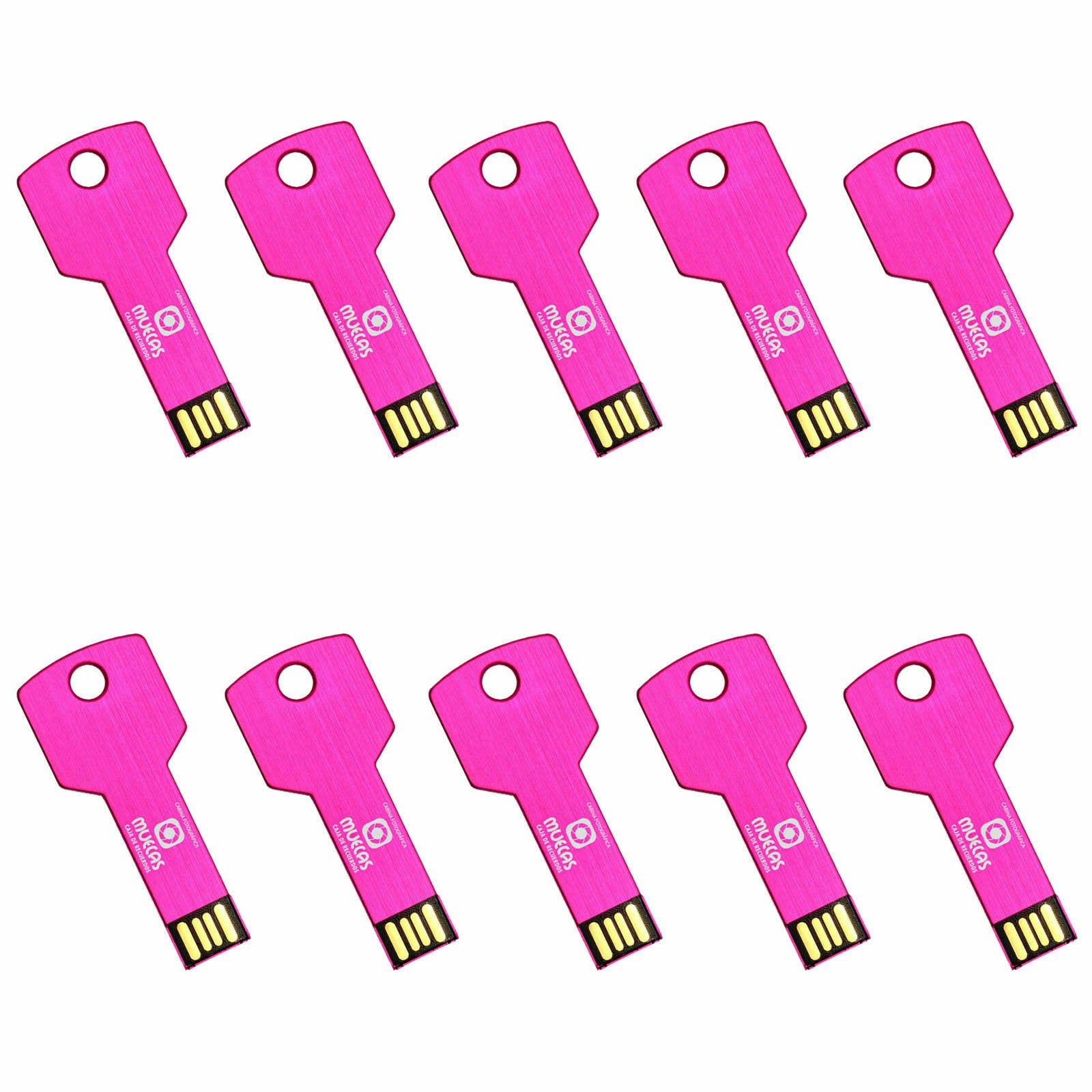 digsell - Wholesale USB Flash Drive - 50PCS 8GB Key Shaped USB Flash Drive8