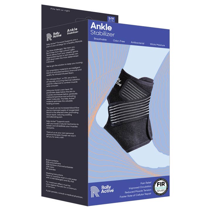 Rally Active - Wholesale Body Brace/Support - Rally Active Therapeutic Ankle Stabilizer1