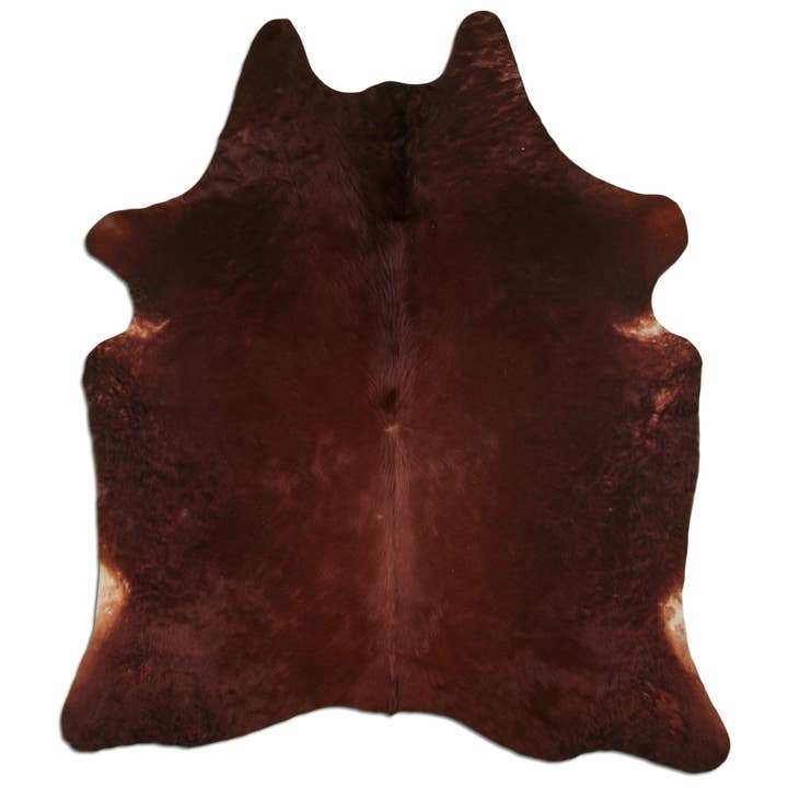 Tappeto in pelle di mucca - L210 x P180 cm - marrone rossiccio per la vendita all'ingrosso da parte di Livarto UG (haftungsbeschränkt)