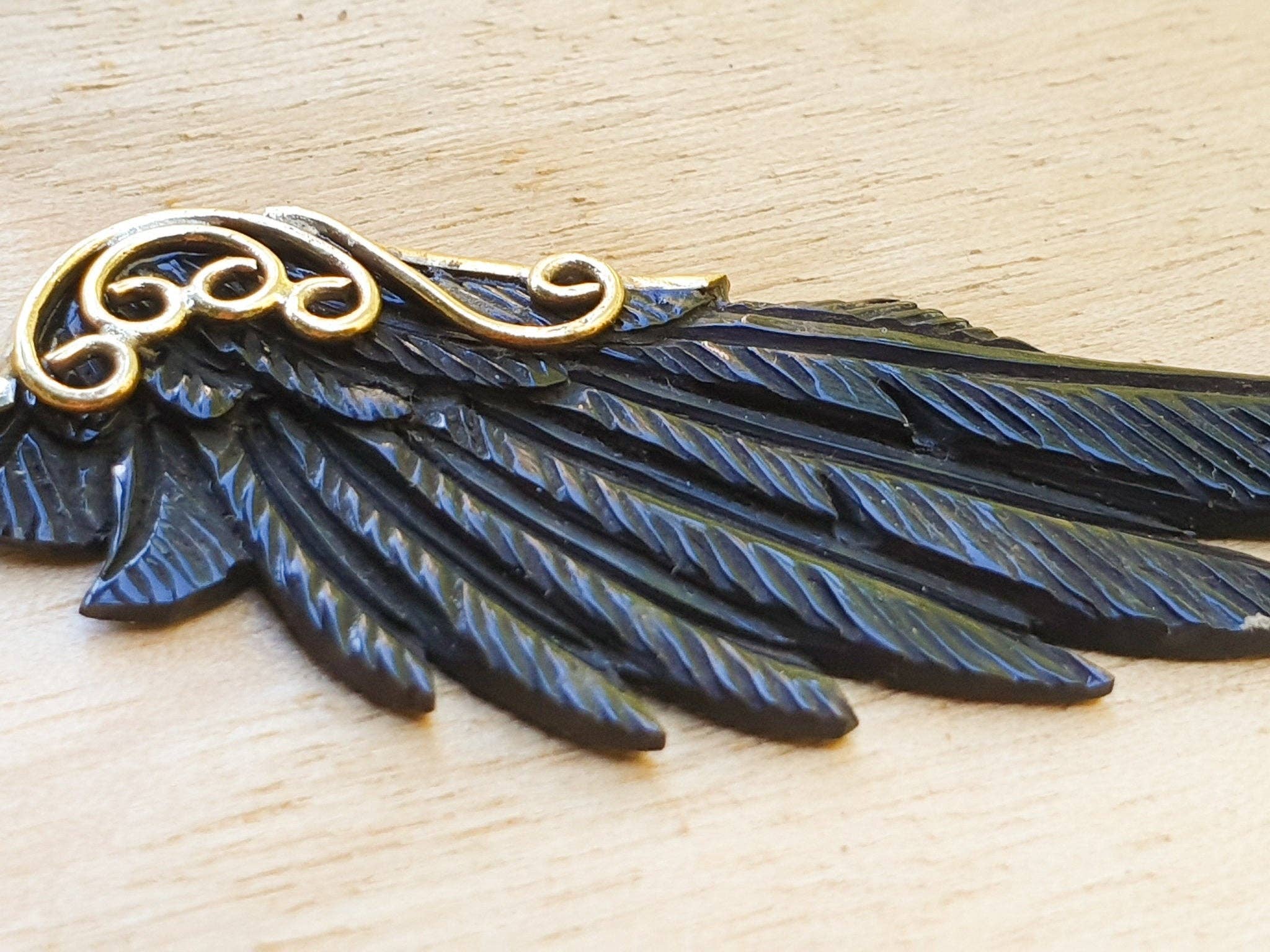 Feather Tribe - Vente Colliers à pendentif - Pendentif Aile d'Archange Michel9