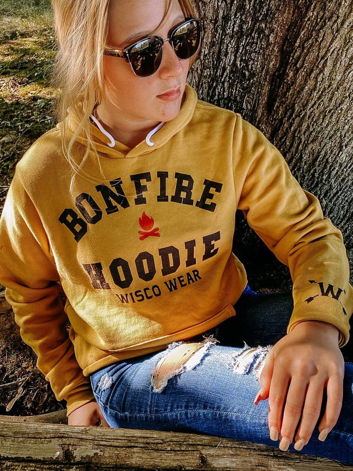 Bonfire Hoodie - Hoodie for wholesale by Wisconsin Up