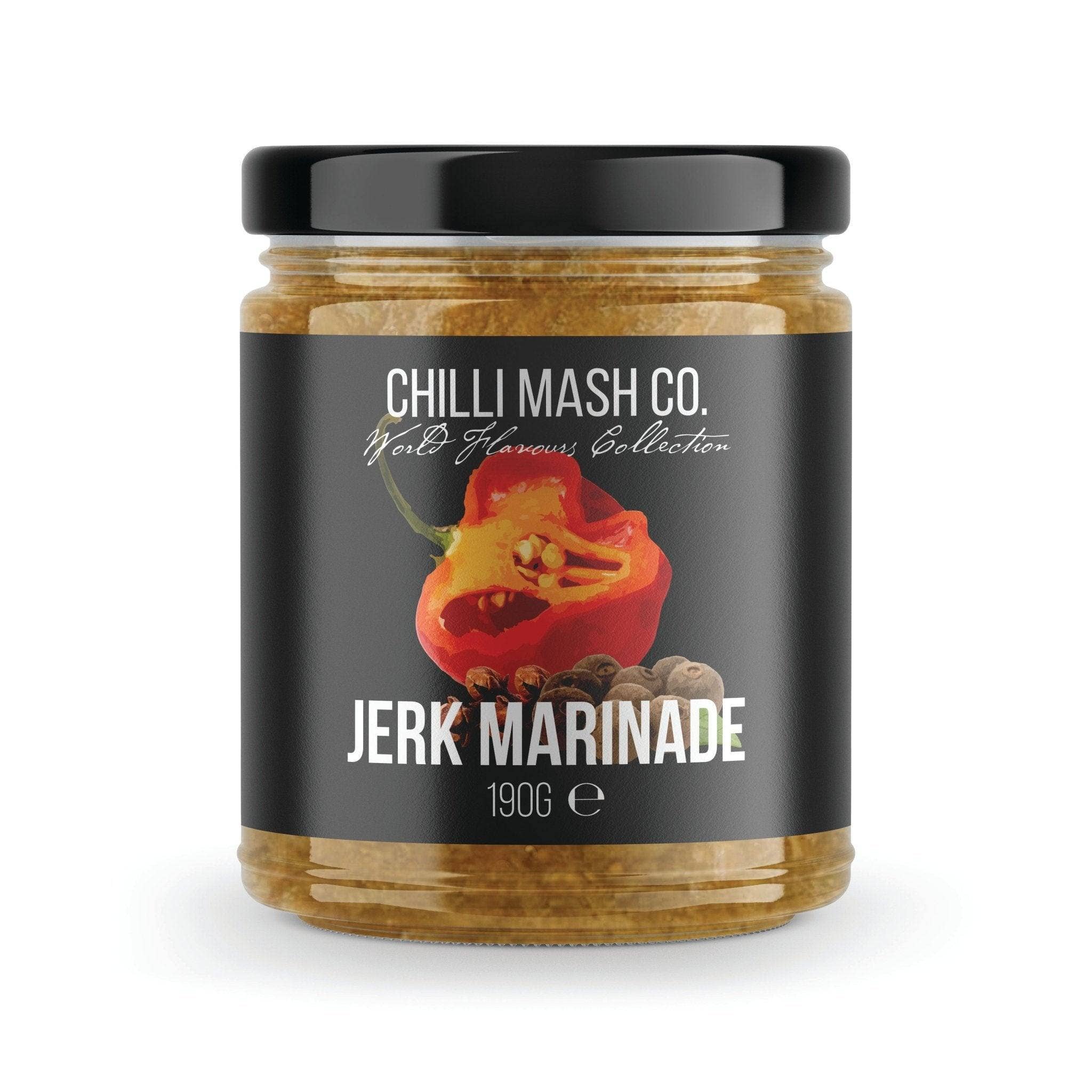 Chilli Mash Company – wholesale Marinade – Jerk Marinade | 190g | Chilli Mash Co. | World Flavours Collection
