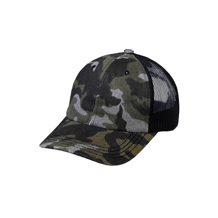 Hana - Wholesale Trucker Hat - Women's - C.C Cotton Brushed Baseball Cap