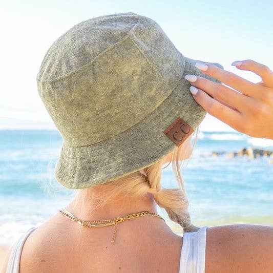 Naomi's Happy Place Shop - Wholesale Bucket Hat - Women's - CC Terry Cloth Bucket Hat14