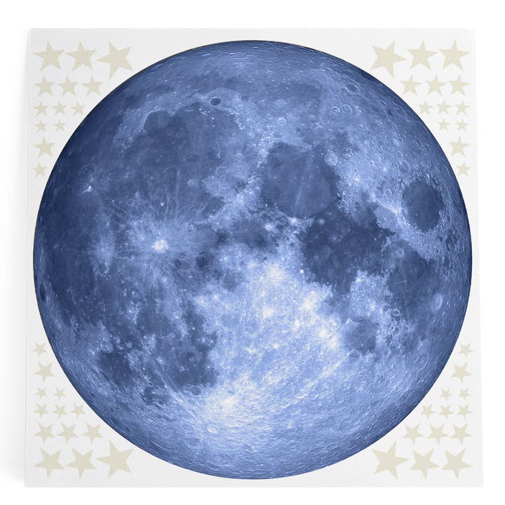 Blauer Mond & Sterne XXL für den Großhandel von Pop! by Gaea