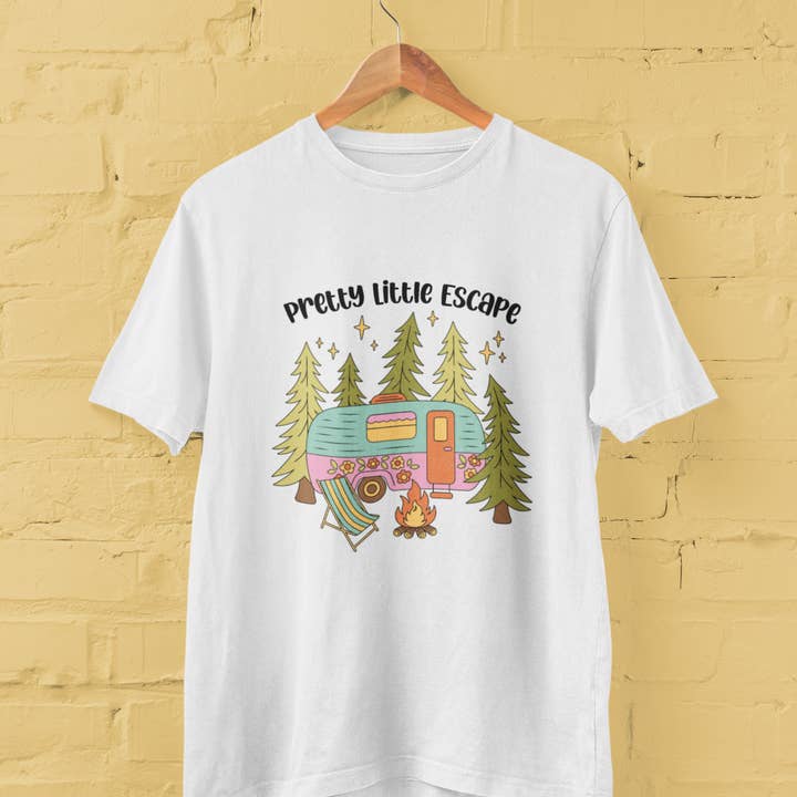 Pretty Little Escape Graphic Top for wholesale by amarieacreates