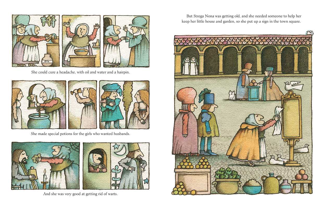Simon & Schuster - Wholesale Early Reader Book (6-8) - Strega Nona by Tomie   dePaola2