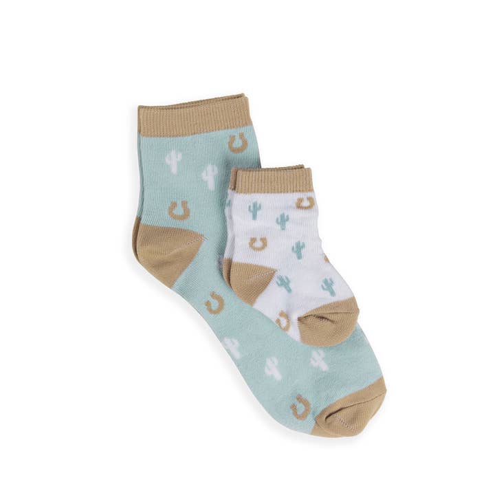 JuJuBe - Wholesale Socks - Women's - Mama & Me Socks Set Howdy Partner Blue1