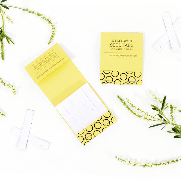 Vildblomst Frøhæfte - Citron Gul for engroshandel hos Studio 82°