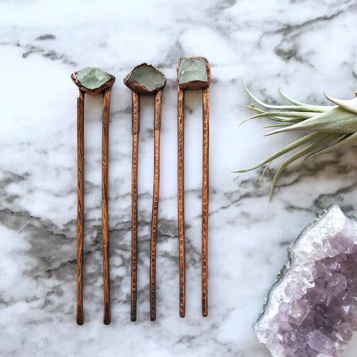 Aerow - Venta al por mayor Horquillas para el pelo - Horquilla de Fluorita1