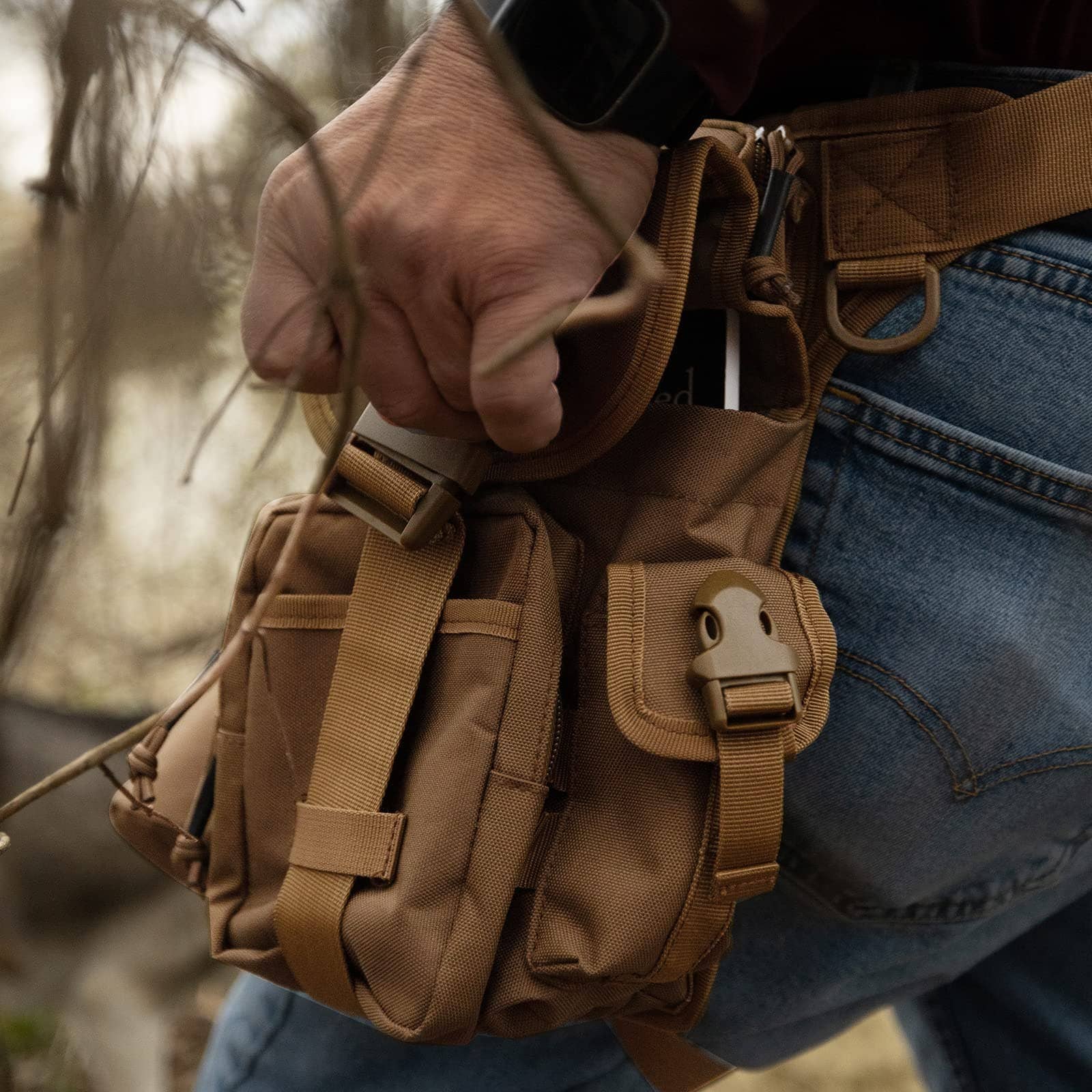 Antarctica Outdoors - Wholesale Belt Bag - Unisex - ANTARCTICA® Outdoor Drop Leg Pouch Bag1