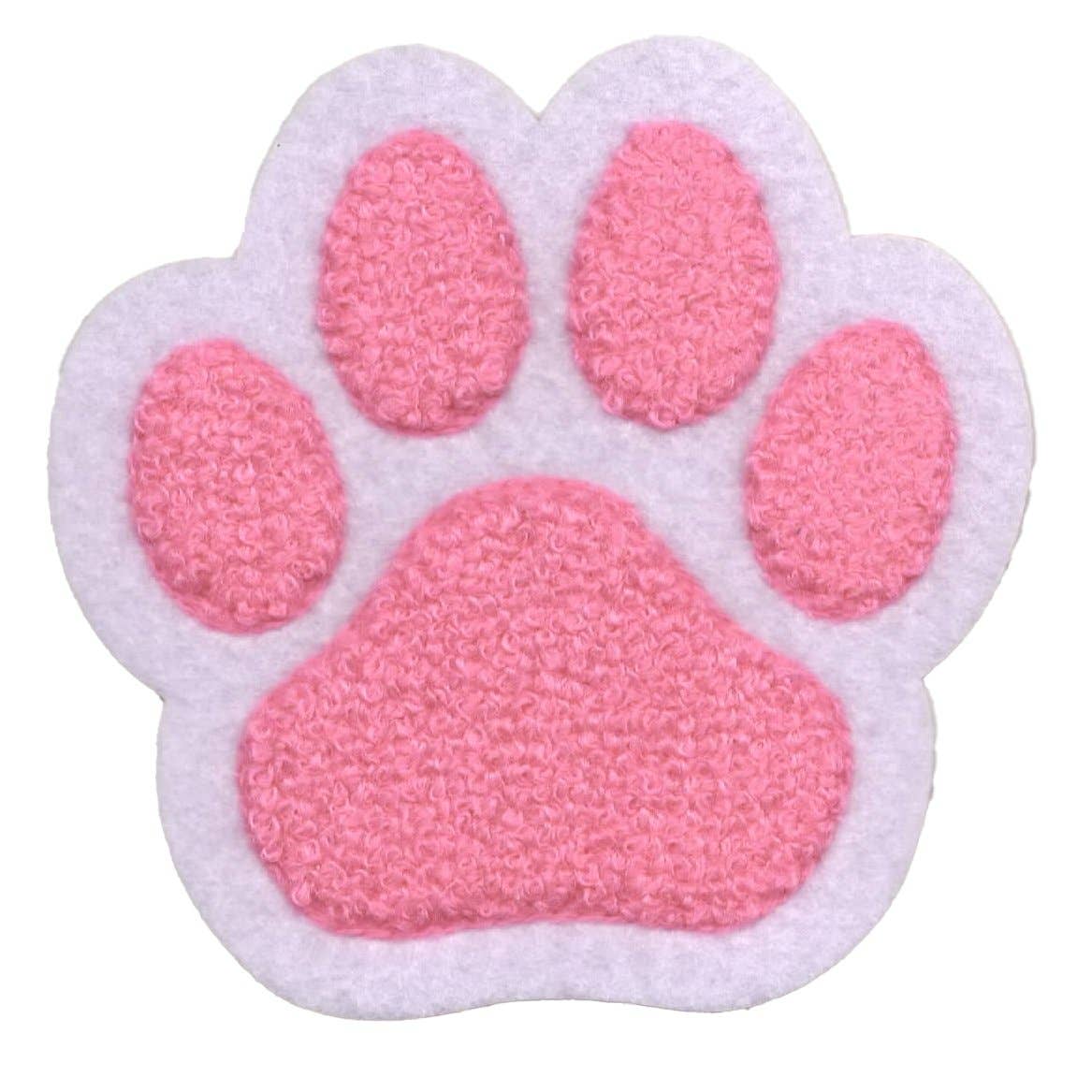 Patch Points - Wholesale Patch - Large  Chinelle Paw Print:: Iron on & Sticker Patch5