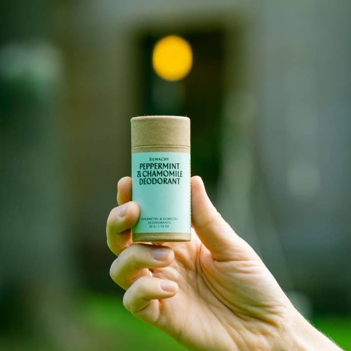 SILMACHY cosmetics - Wholesale Deodorant - Unisex - Natural Peppermint & Chamomile Deodorant Stick aluminum-free