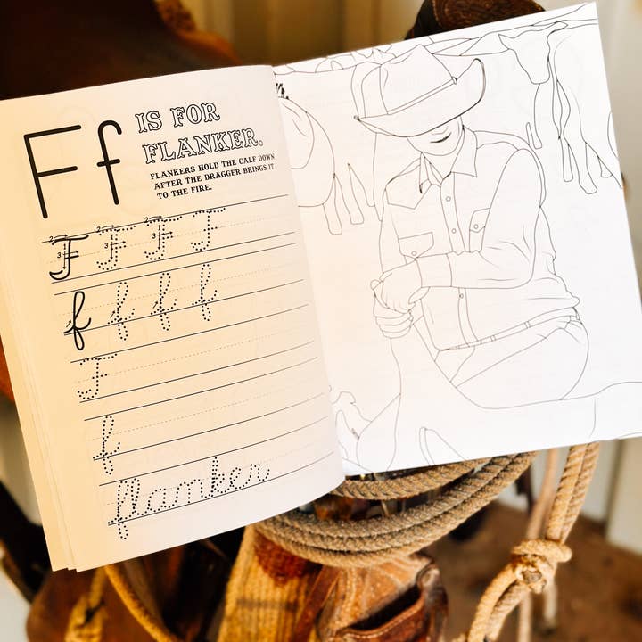 Bored on the Range, LLC - Wholesale Coloring & Activity Book - Kids & Baby - Branding: Cursive Handwriting Workbook1