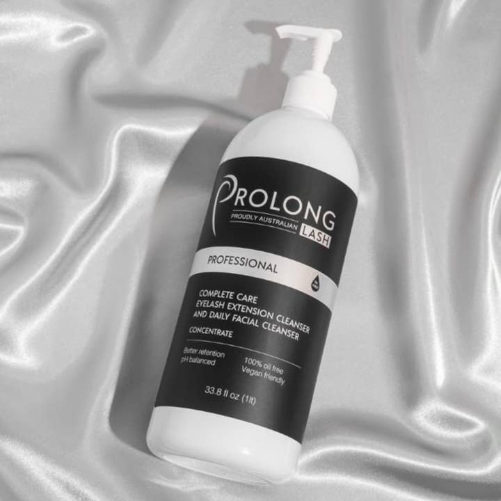 Prolong Lash - Wholesale Eyelash/brow serum - EYELASH EXTENSION CLEANSER CONCENTRATE - 1 Litre Pump Bottle5