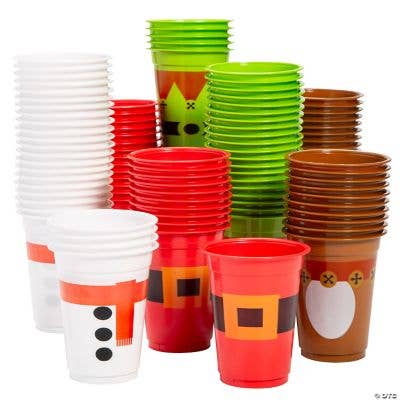 Christmas 16oz Cups 12 Sleeve PDQ for wholesale by Fun Express