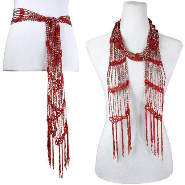 The Magic Scarf Company - Wholesale Scarf - Women's - 1755 - Shanghai Beaded Scarves/Sash19