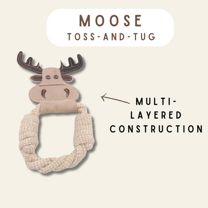 Advance Pet Products - Wholesale Pet Toy - Dog - All Natural, Triple Stitched Pet Tug Toy. Durable, pet-safe4