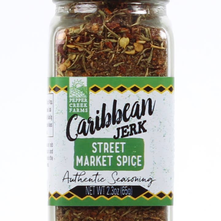 Pepper Creek Farms - Wholesale Dried spice mix - Caribbean Jerk Street Market Spice 2.3 Oz