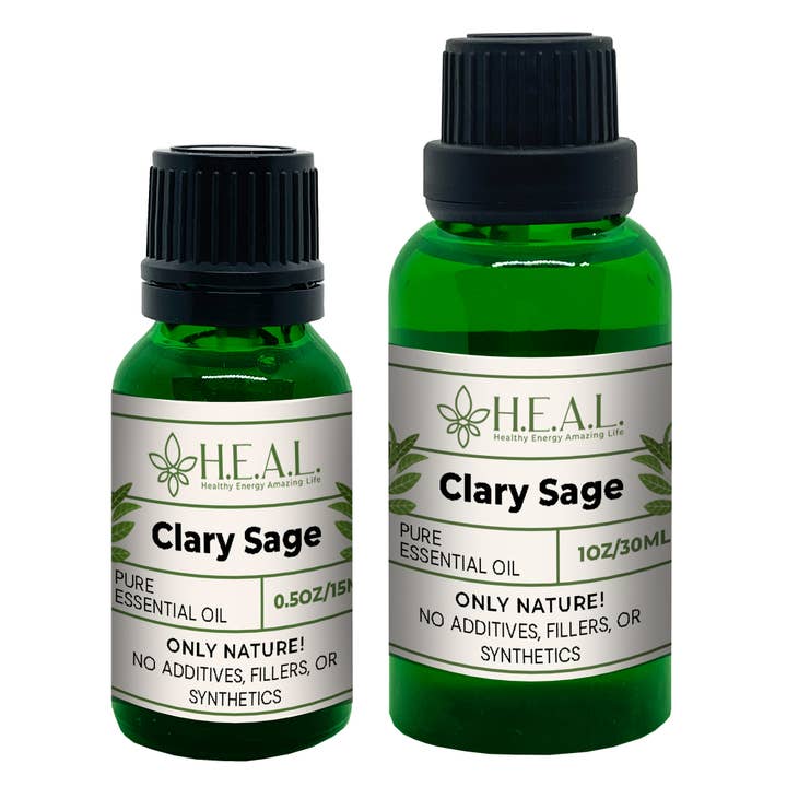 Healthy Energy Amazing Life - Wholesale Essential Oil - H.E.A.L.'s Essential Oils - Clary Sage6