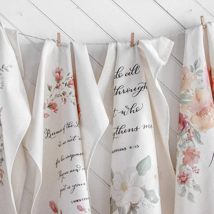 DWELL Home Shoppe - Wholesale Tea Towel - Romans 15 Full Hanging Kitchen Towel5