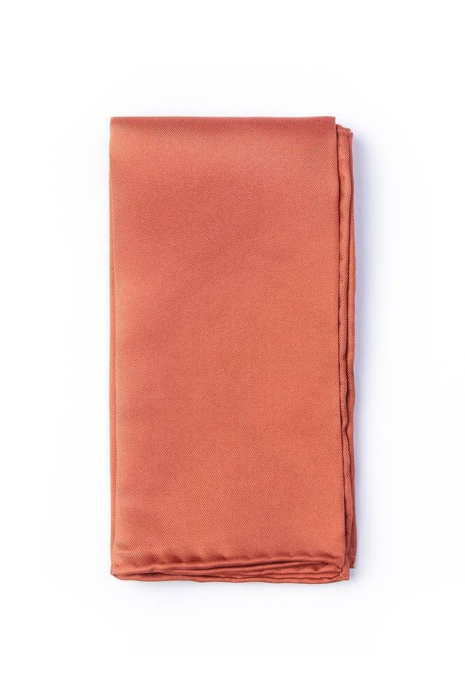 Alynn - Vendita all'ingrosso Fazzoletto da taschino - Uomo - Pochette in Terra Cotta di Essentials0