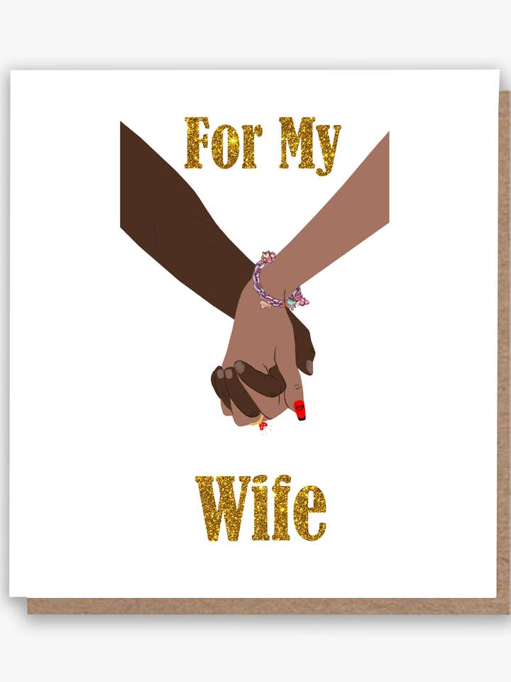 Cartão Para a Minha Mulher 💕 por atacado de All Shades