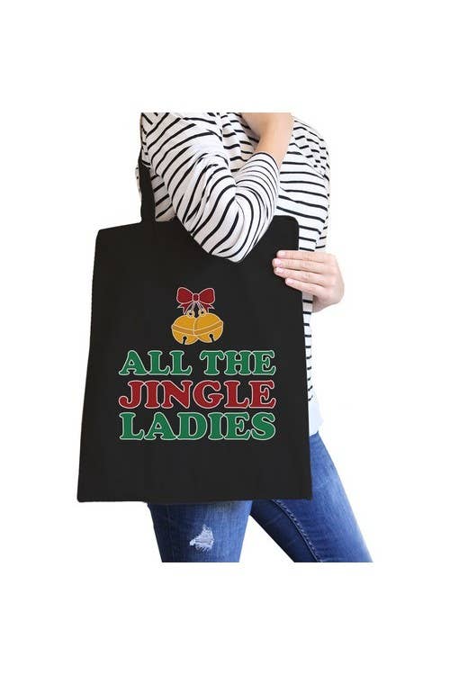 365 In Love – Engroshandel Tote bag - Dame – Alle Jingle Ladies Canvas taske1