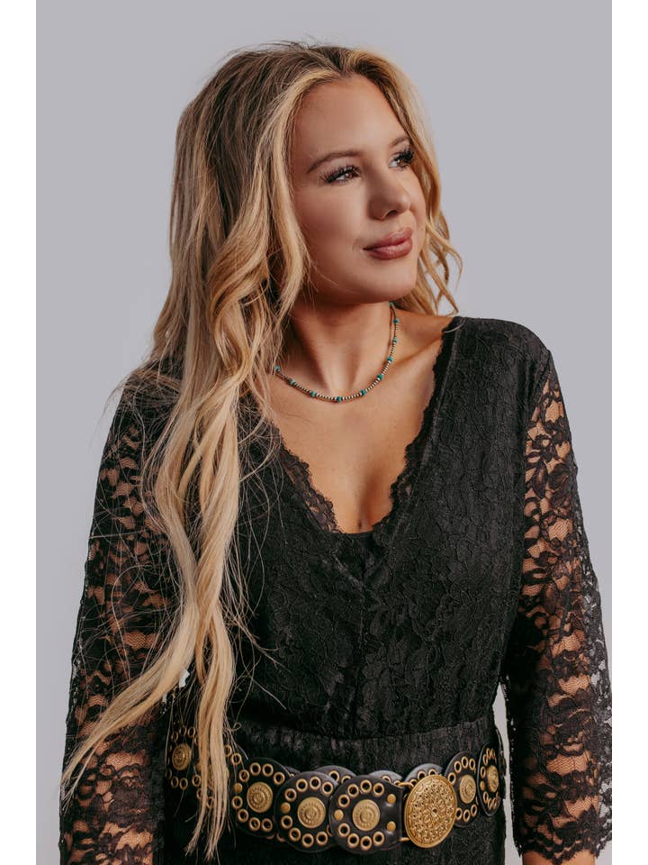 Black MK608 Lace Up Romper for wholesale on Faire